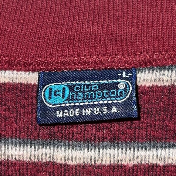 Vintage men’s velour sweatshirt size large - Picture 5 of 8